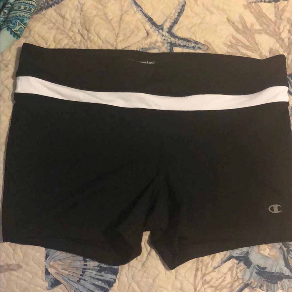 Black bike shorts